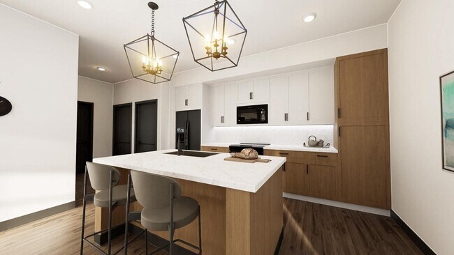 Illustration of Luxury Apartment Properties