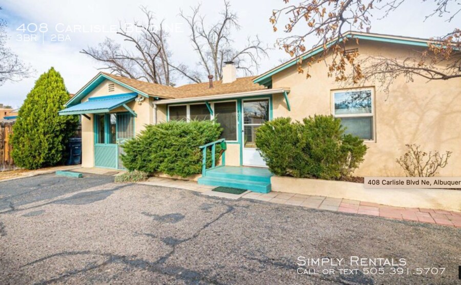 408 Carlisle House Rental in Albuquerque, NM