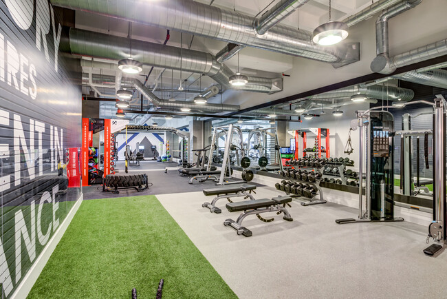 Fitness Area - Hermann Park Lofts