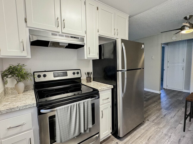1 BR, 1 BA - Kitchen - Orange Terrace Apartments
