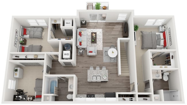 Interior Photo - Rock Pointe Village I LLC