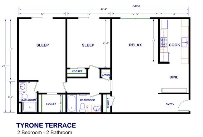 Interior Photo - Tyrone Terrace