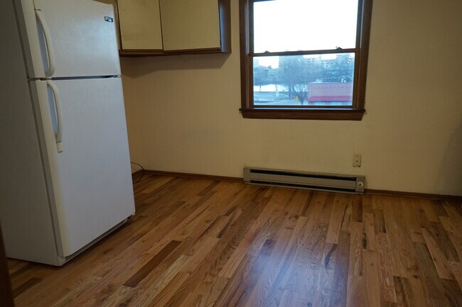 Kitchen and view of downtown - 312 La Fayette Ave