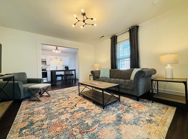 Living open to Kitchen - 2104 Park Rd