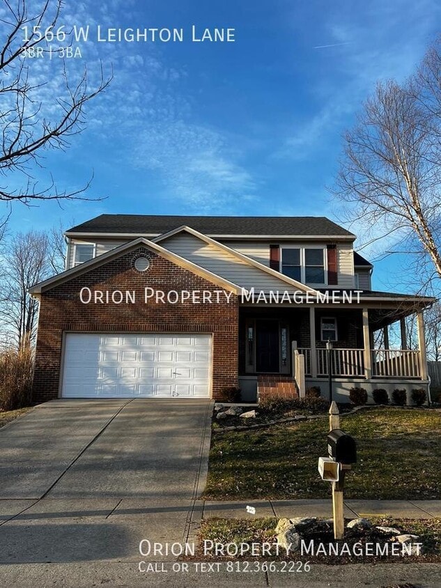 1566 W Leighton Ln, Bloomington, IN 47403 House Rental in Bloomington