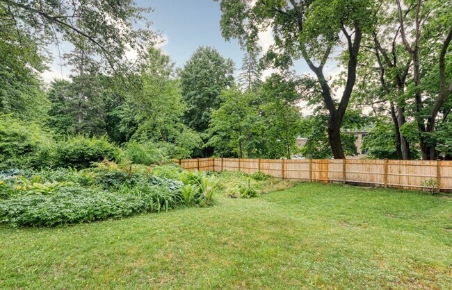 Shared backyard, partially fenced - 87 1/2 Market St