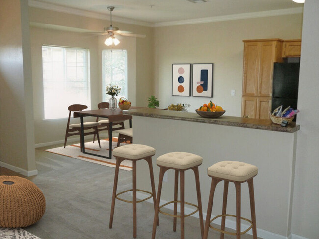 Kitchen and Dining Area - Oak Park