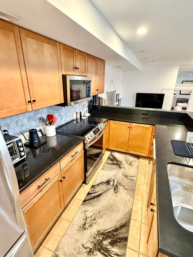 Kitchen with all new appliances! - 1240 4th St NW