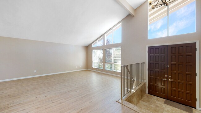 entry and living room - 6751 Auburn Dr