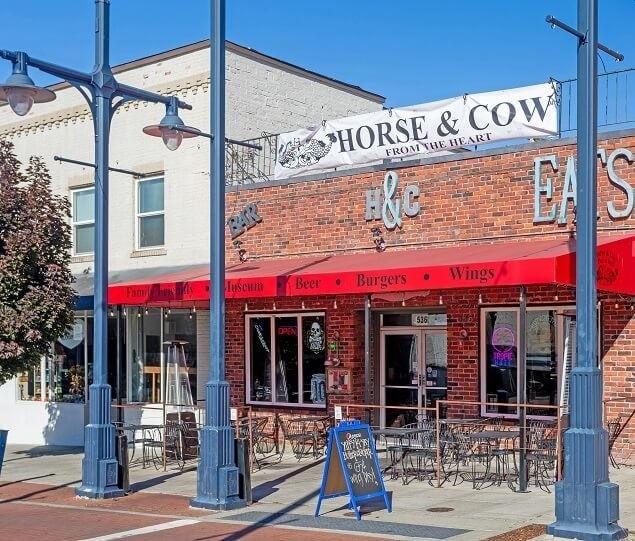 The world-famous Horse & Cow Pub has been serving the naval community for more than 64 years