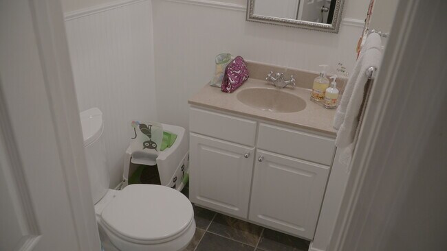 1/2 Bath off Bonus Family Rooom - 313 Lynn Manor Dr