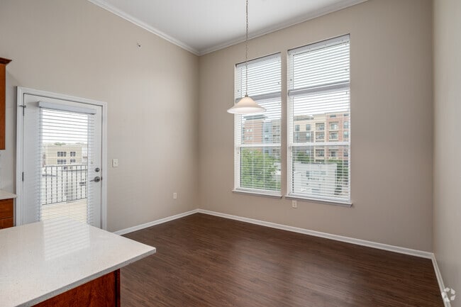 2BR, 2BA - 1,366SF - Dining Room - Oaks Centropolis Apartments