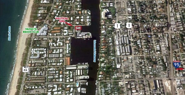 Aerial View to the South - Nautical Aire