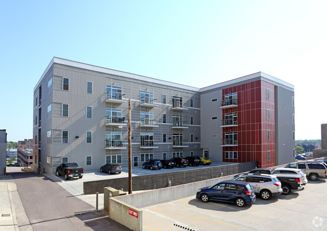 Dakota Lofts Exterior and Parking Spaces - Dakota Lofts Downtown