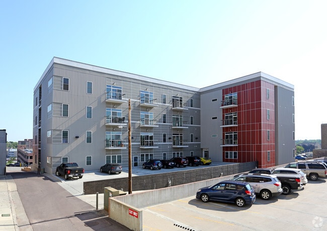 Dakota Lofts Exterior and Parking Spaces - Dakota Lofts