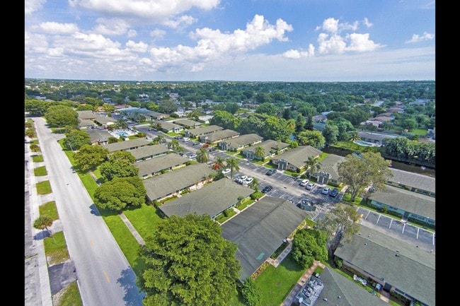 Aerial Photo - Waterford Villas in Margate, Fl.