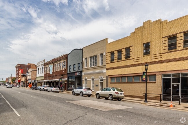 A variety of shops and restaurants can be found in downtown Greenville.