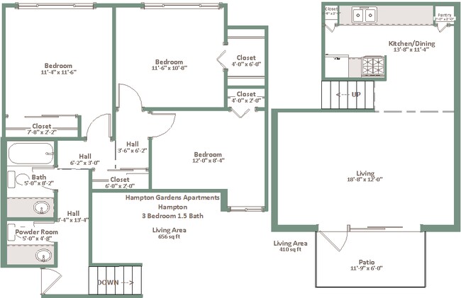 Foto del interior - Hampton Gardens