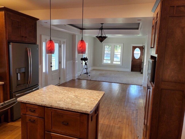 View from Kitchen into Dining/Living room - 4820 Country Club Rd