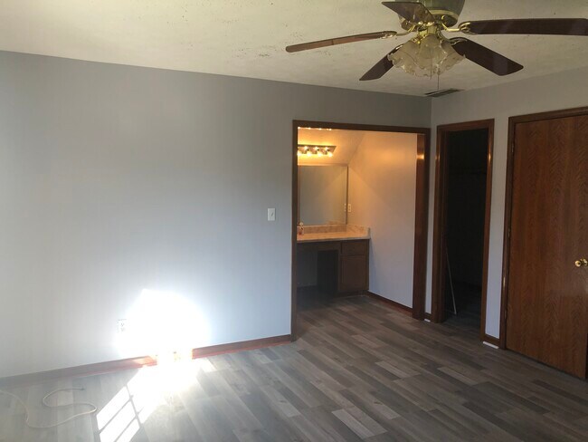 Master BDRM Walk-in Closetsing area & walk-in closet - 2067 Marbut Ln