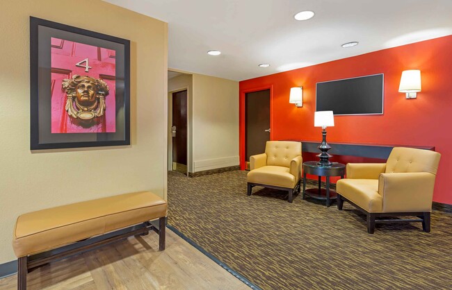 Lobby and Guest Check-in - Furnished Studio - Fairfax