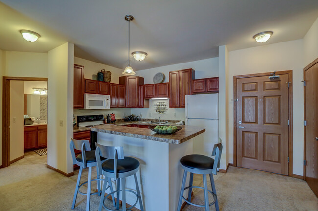 1HAB Cocina de Ginebra - AutumnCreek Apartment Homes