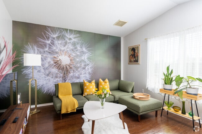 3BR,2BA - 1,424SF - Living Room - The Village at Cottonwood Springs