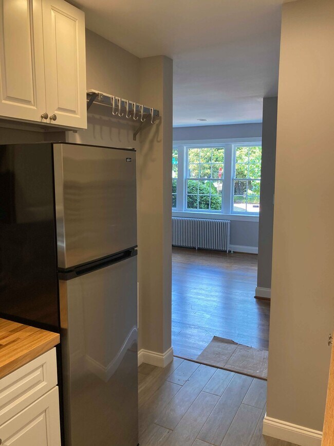 Kitchen looking out to living area/front door - 401 A St NE