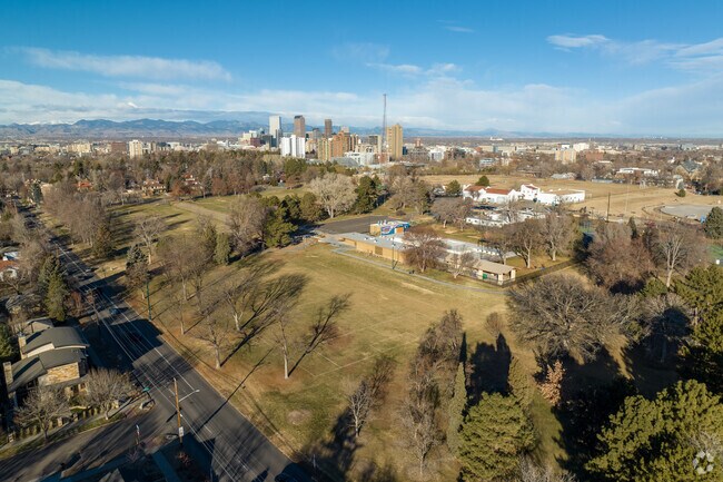 Ample open green space at Congress Park