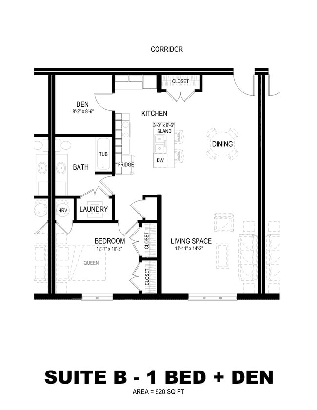 Floorplan - 100 Cuffman St