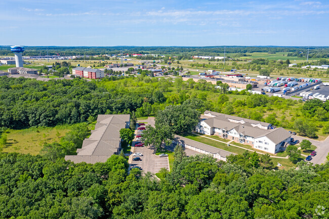 Aerial Photo - Natures Edge Apartments