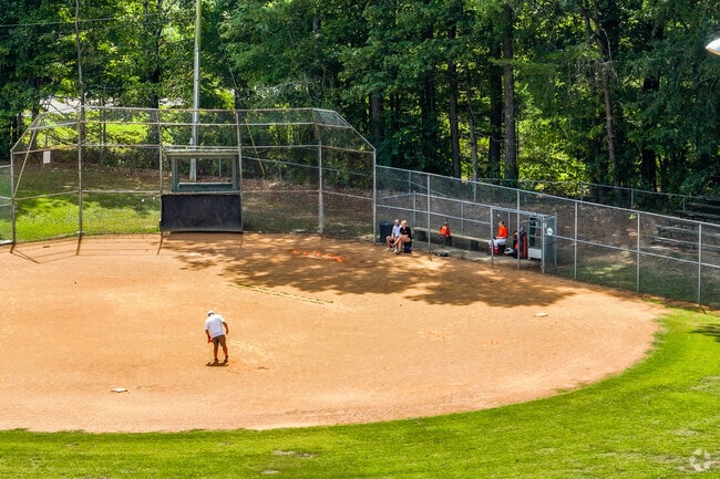 Many residents of Chestnutflat enjoy competitive games on the many recreational fields.
