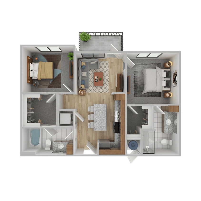 Floorplan - Cedar Grove Apartment Homes