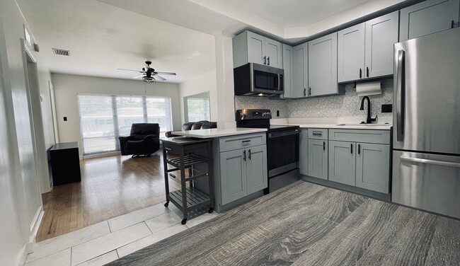 Kitchen Opens To Living Room - 1019 Commodore St