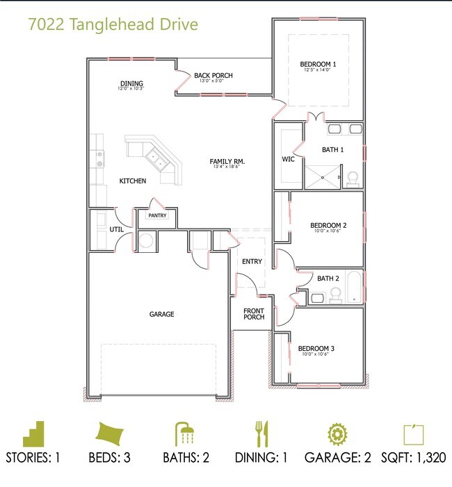 Foto del edificio - 7022 Tanglehead Dr