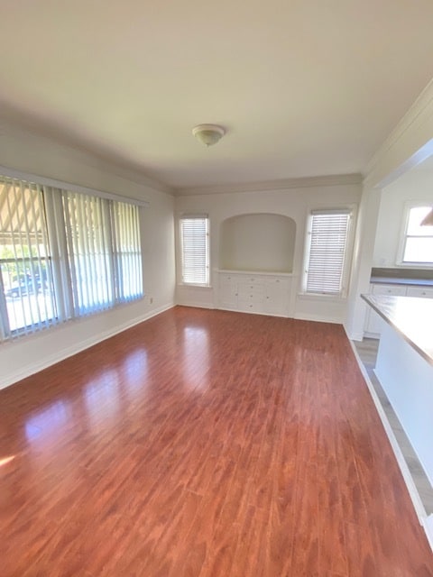 Dining Area with built in hutch cabinet - 1140 S Hudson Ave