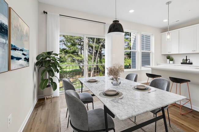 A perfect setting for everyday meals or hosting guests. - Everstone at Cedar Hill