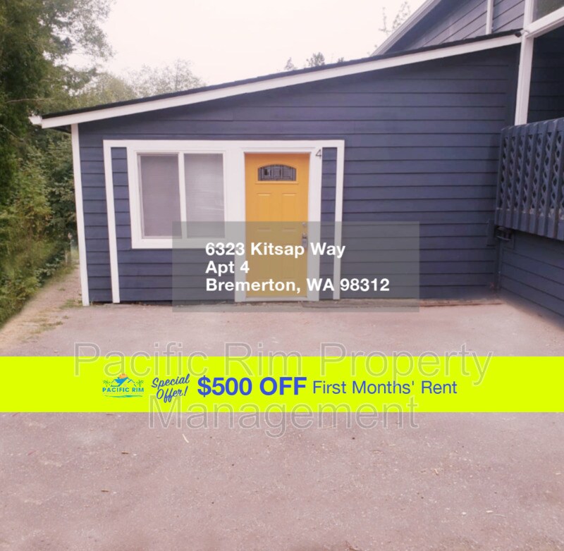 6323 Kitsap Way Unit Apt 4, Bremerton, WA 98312 Condo for Rent in