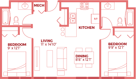 Interior Photo - The Lofts Apartments