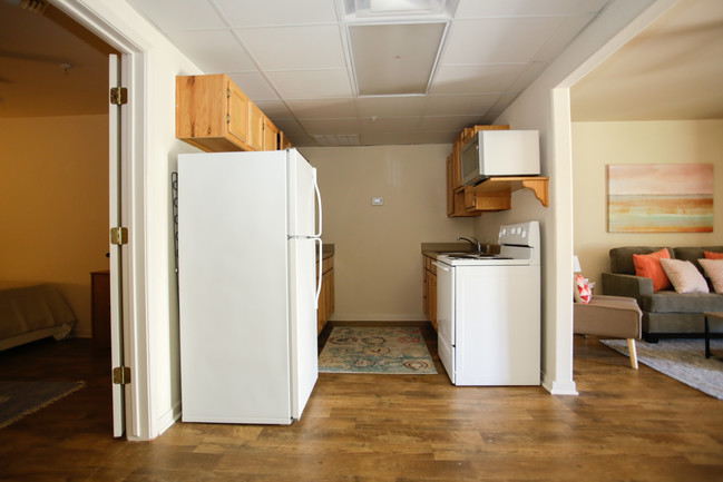 Refrigerator and oven included in every apartment! - Fountainview Apartments - Senior Living