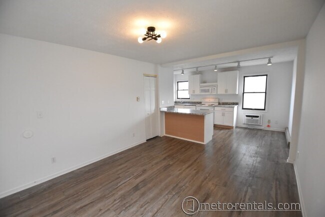 open concept living room/kitchen - 427 E Gates St