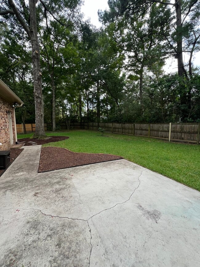 Backyard left view - 1125 Clapper Ct