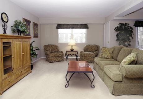 Living Room - Deer Park Apartments