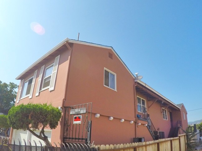 Front Angle from street - 6614 Bancroft Ave