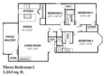 Three Bedroom C