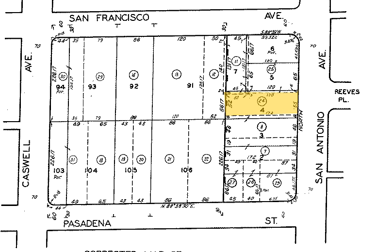 Plat Map - Apartments