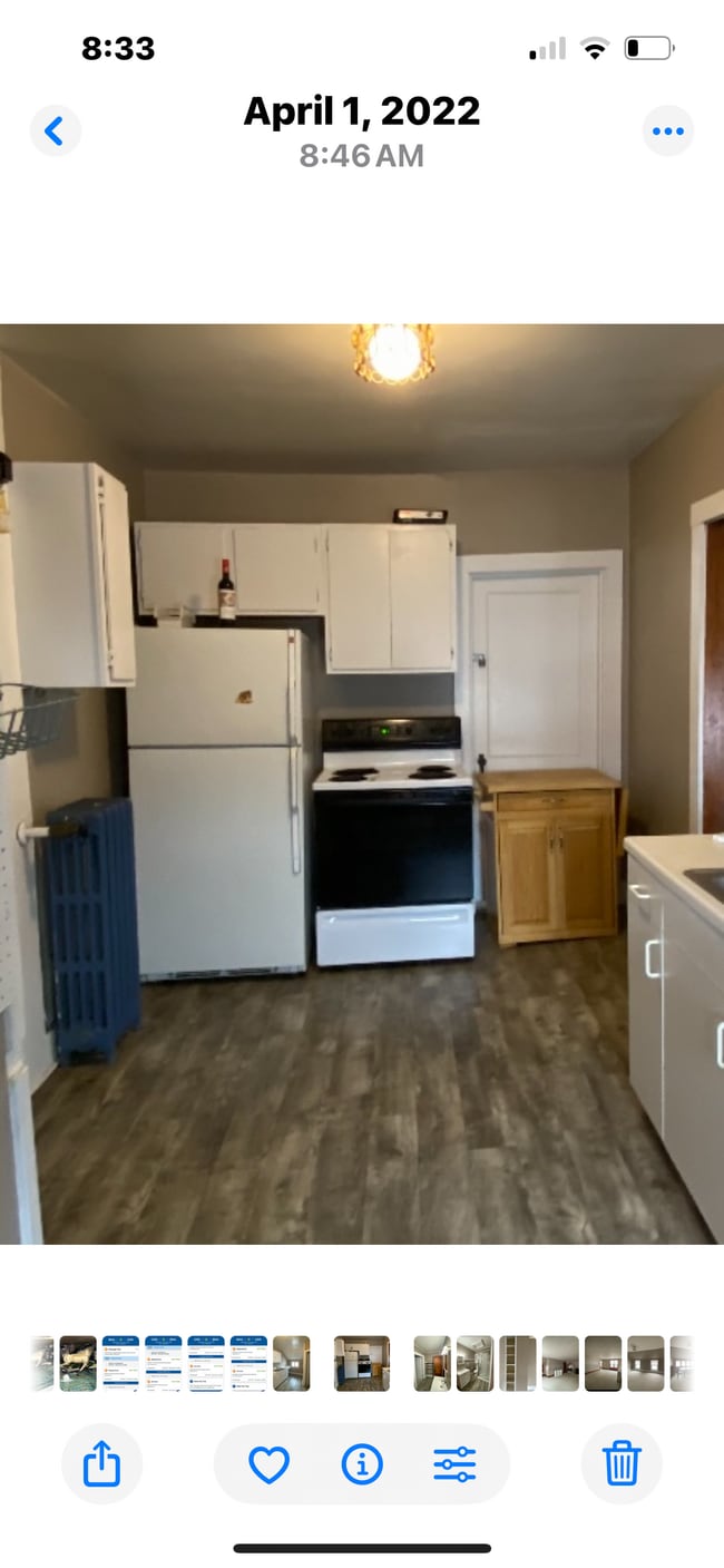 Kitchen with attached pantry. - 810 E Front St