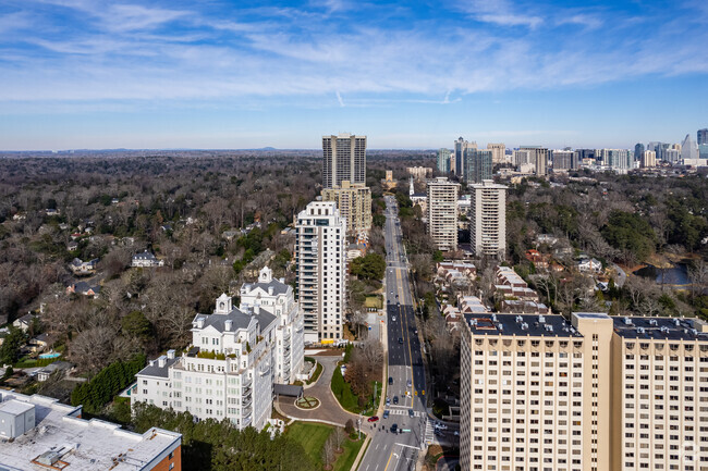 Aerial Photo - 2500 Peachtree Rd NW