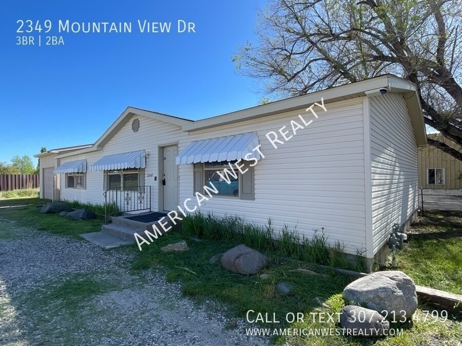 2349 Mountain View Dr, Cody, WY 82414 House Rental in Cody, WY