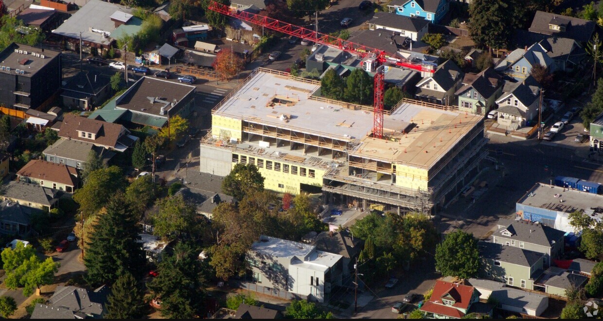 Aerial Photo - Cascada Alberta Arts District